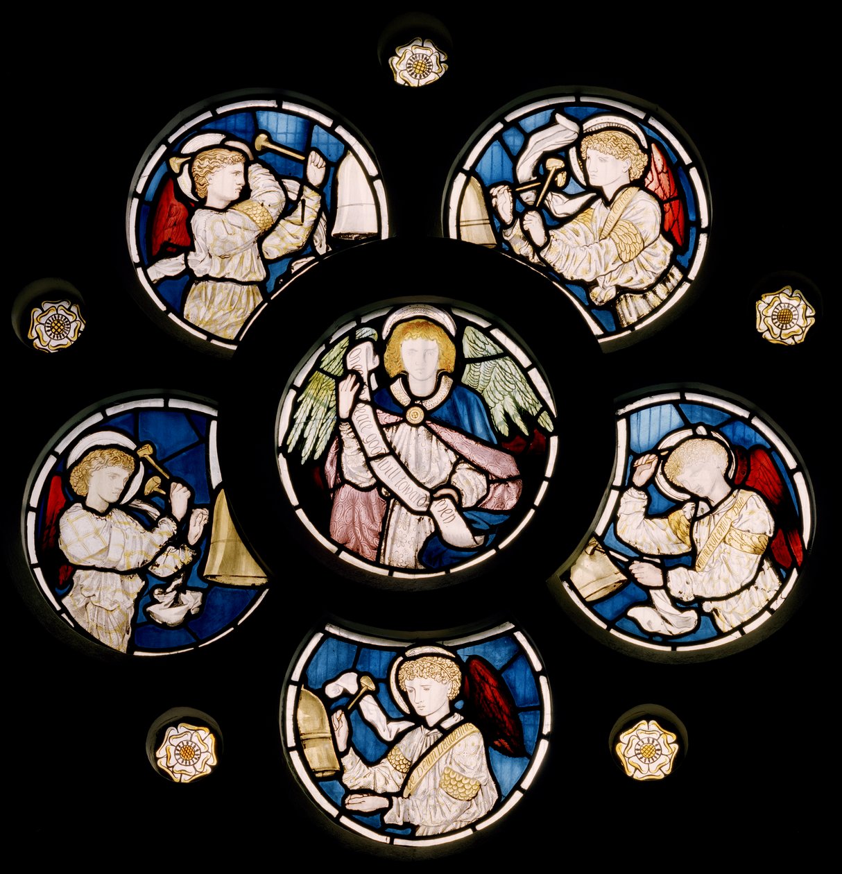 Rosenfenster von Edward Burne Jones