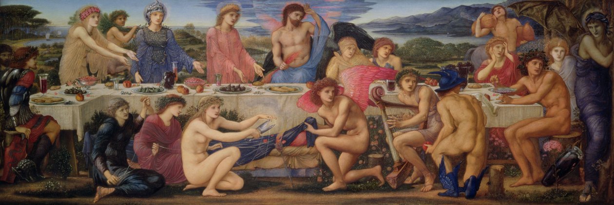 Das Fest des Peleus von Edward Burne Jones