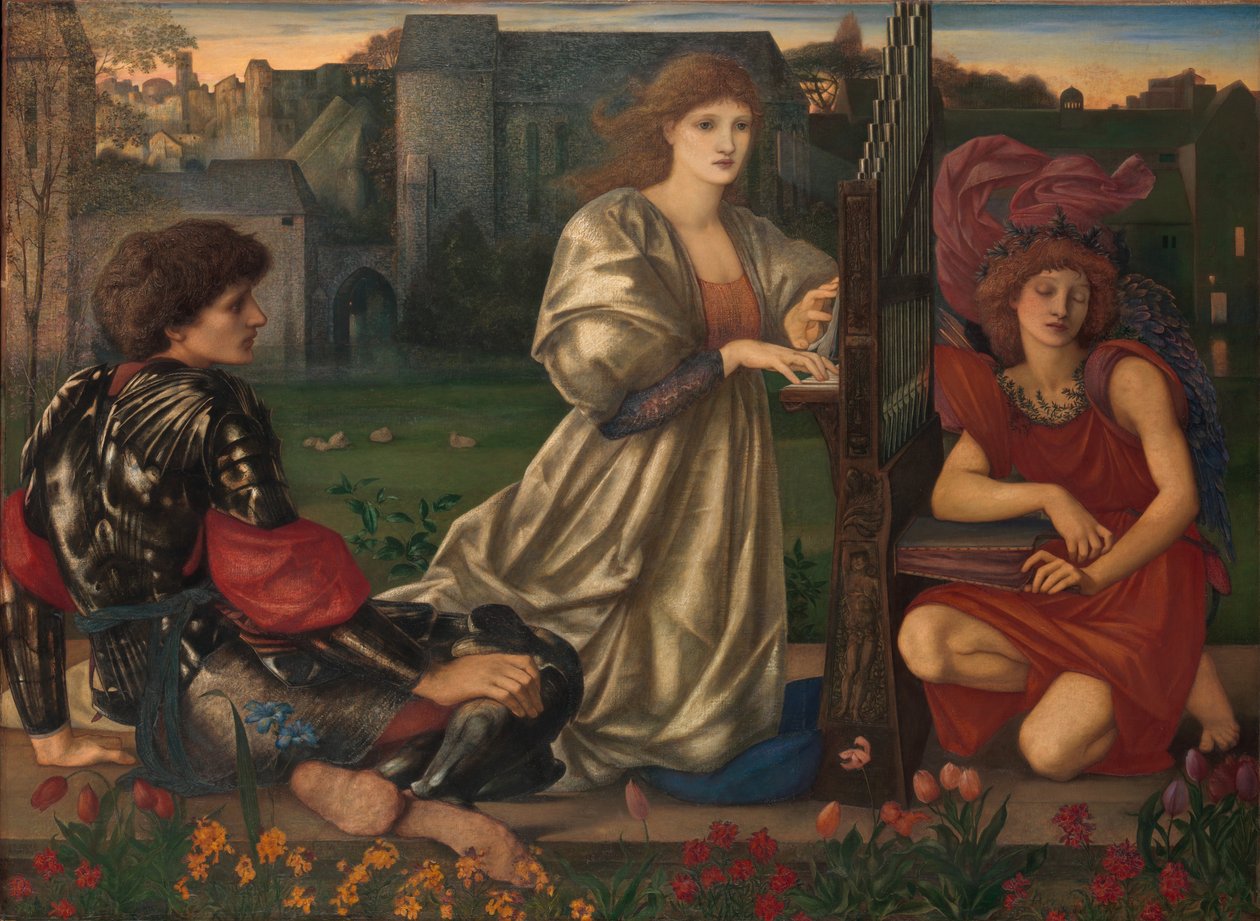 Das Liebeslied, 1868-77 von Edward Burne Jones