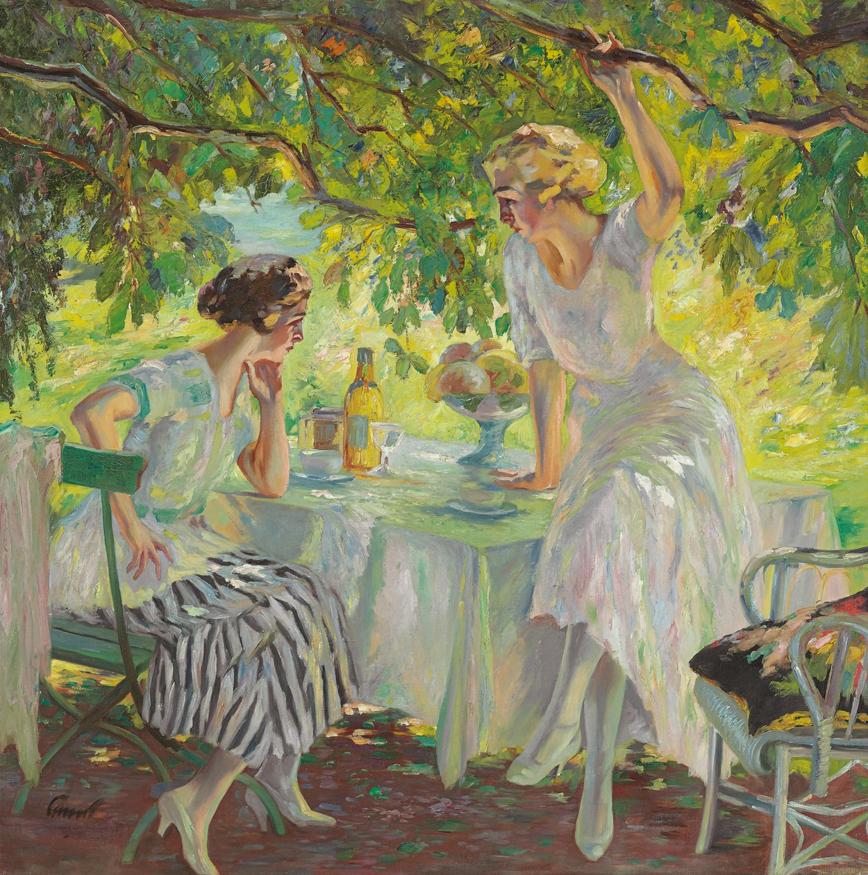 Nachmittagstee von Edward Cucuel