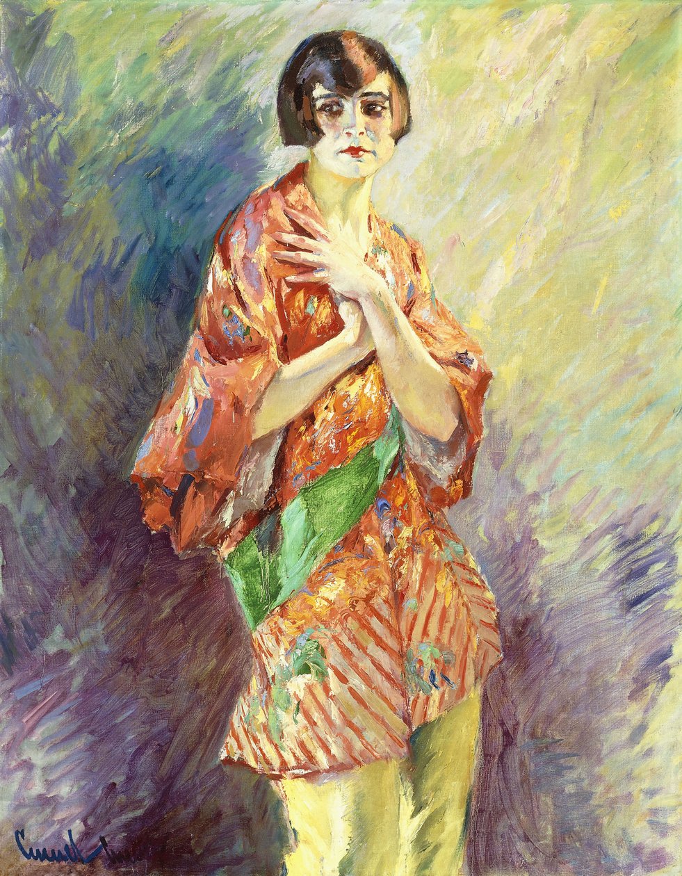 Gitta Cucuel, die Tänzerin von Edward Cucuel