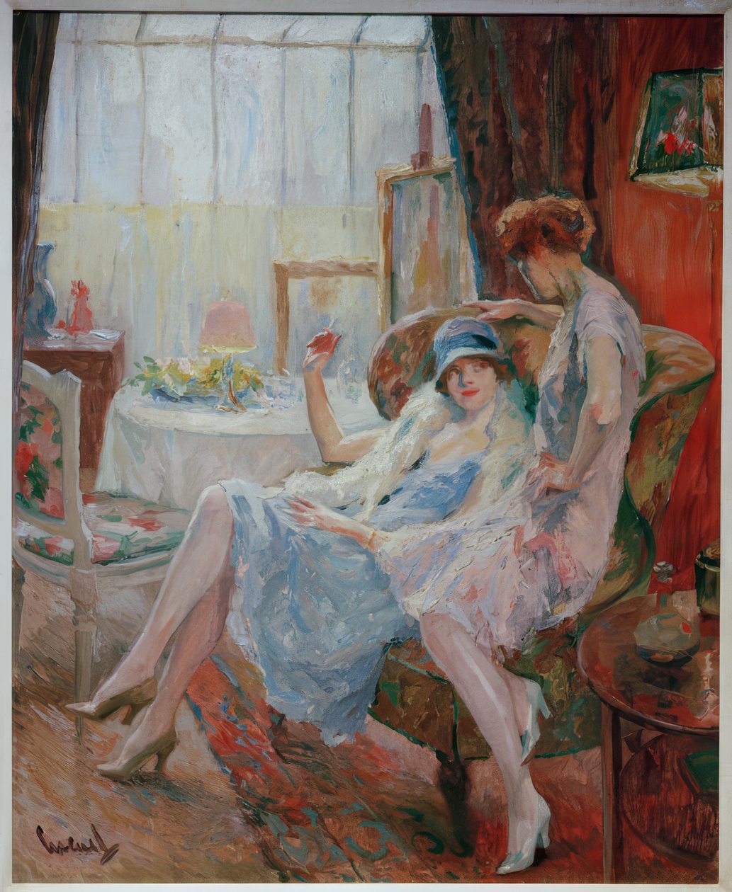 Atelierbesuch von Edward Cucuel