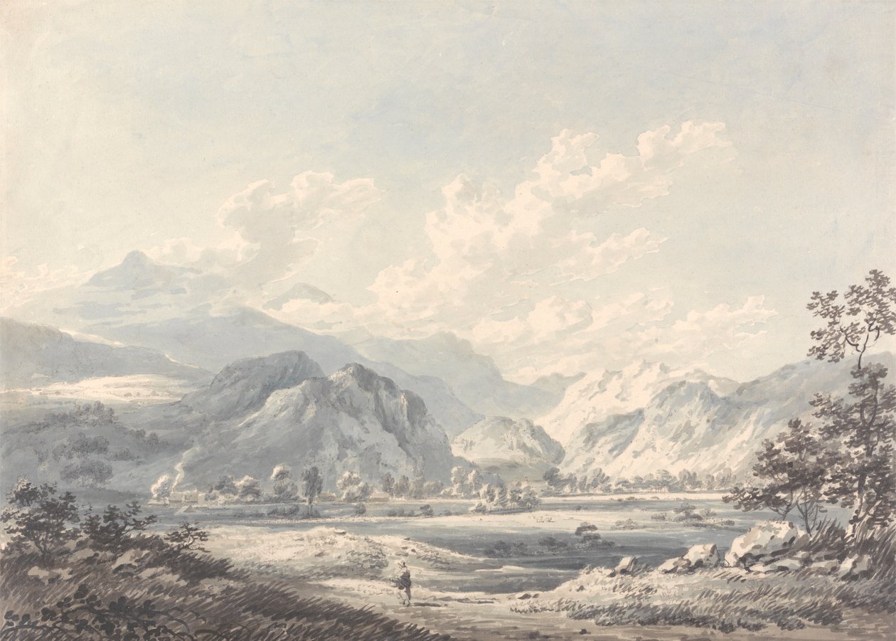 Landschaft in Cumberland von Edward Dayes