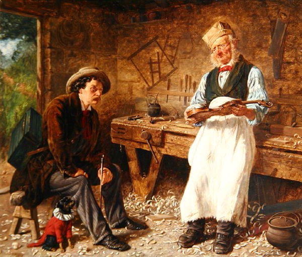 Der Geigenbauer von Edward Deanes