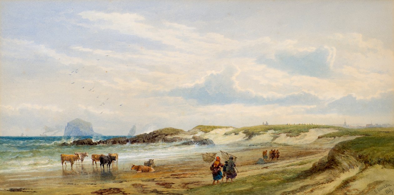 Der Bass Rock von Edward Duncan