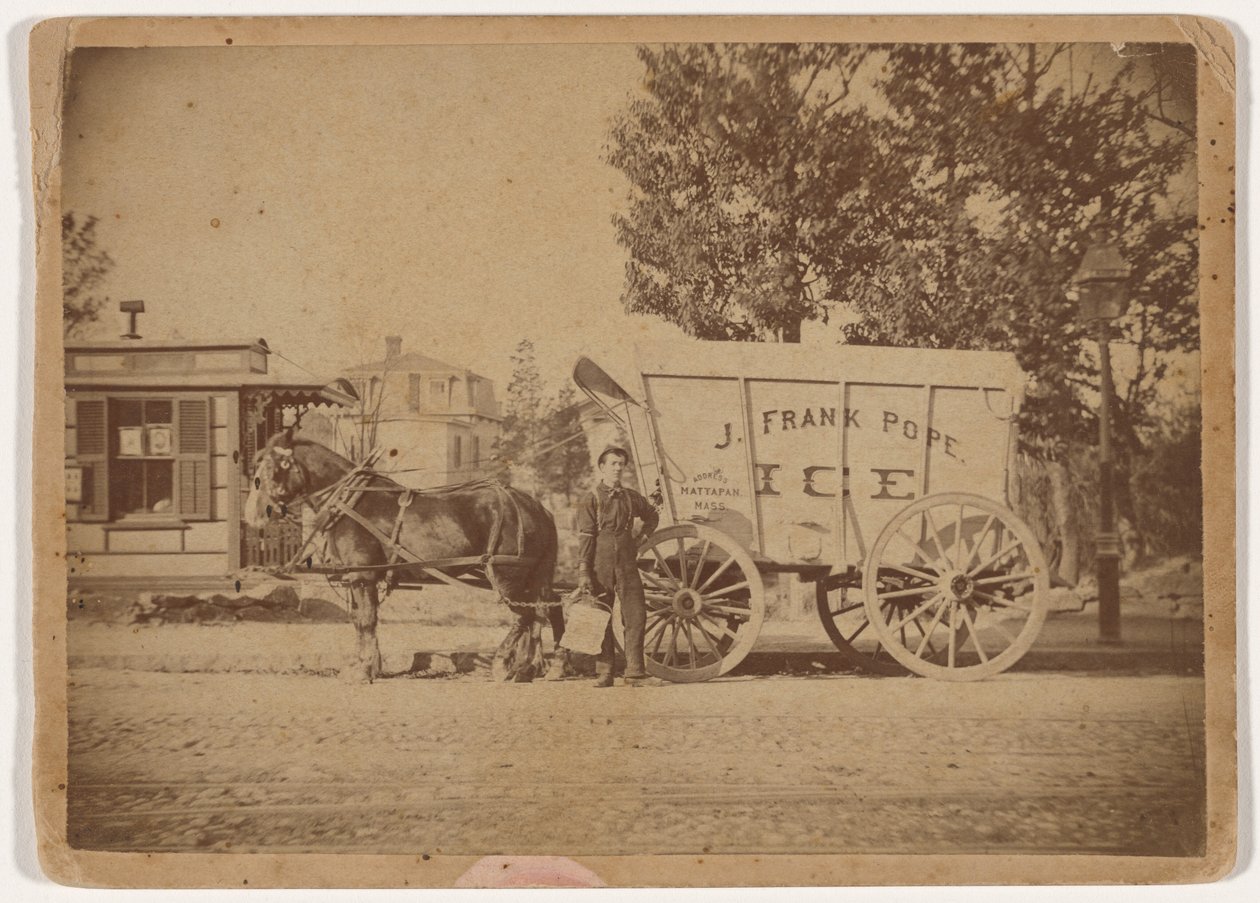 J. Frank Pope Eiswagen, ca. 1885 von Edward Edwards