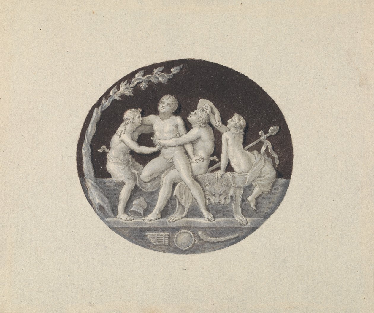 Bacchanalia von Edward Francis Burney