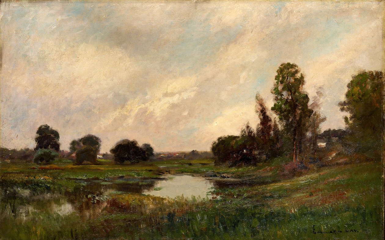 Der Fluss, Sound Beach, Connecticut von Edward Gay