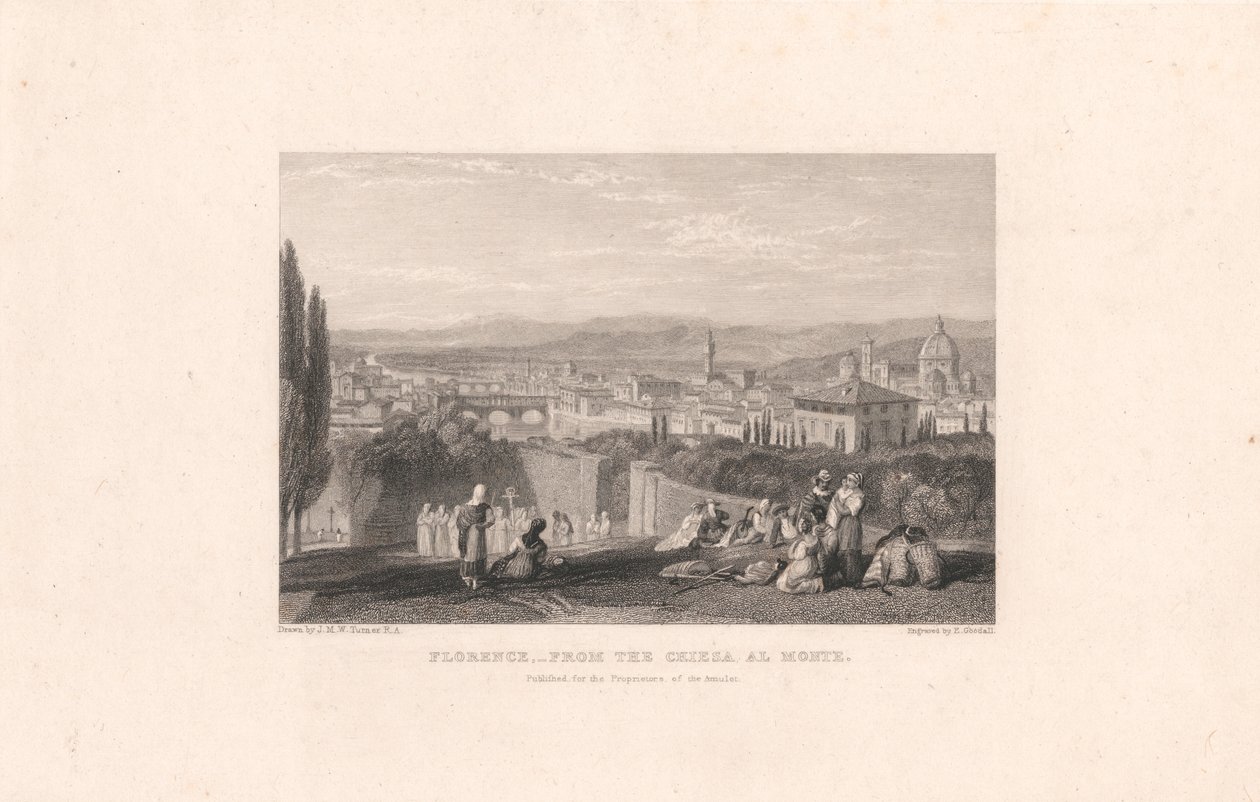 Florenz von der Chiesa al Monte von Edward Goodall