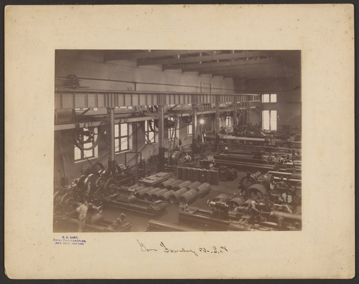 Geschützgießerei U.S.N. von Edward H. Hart