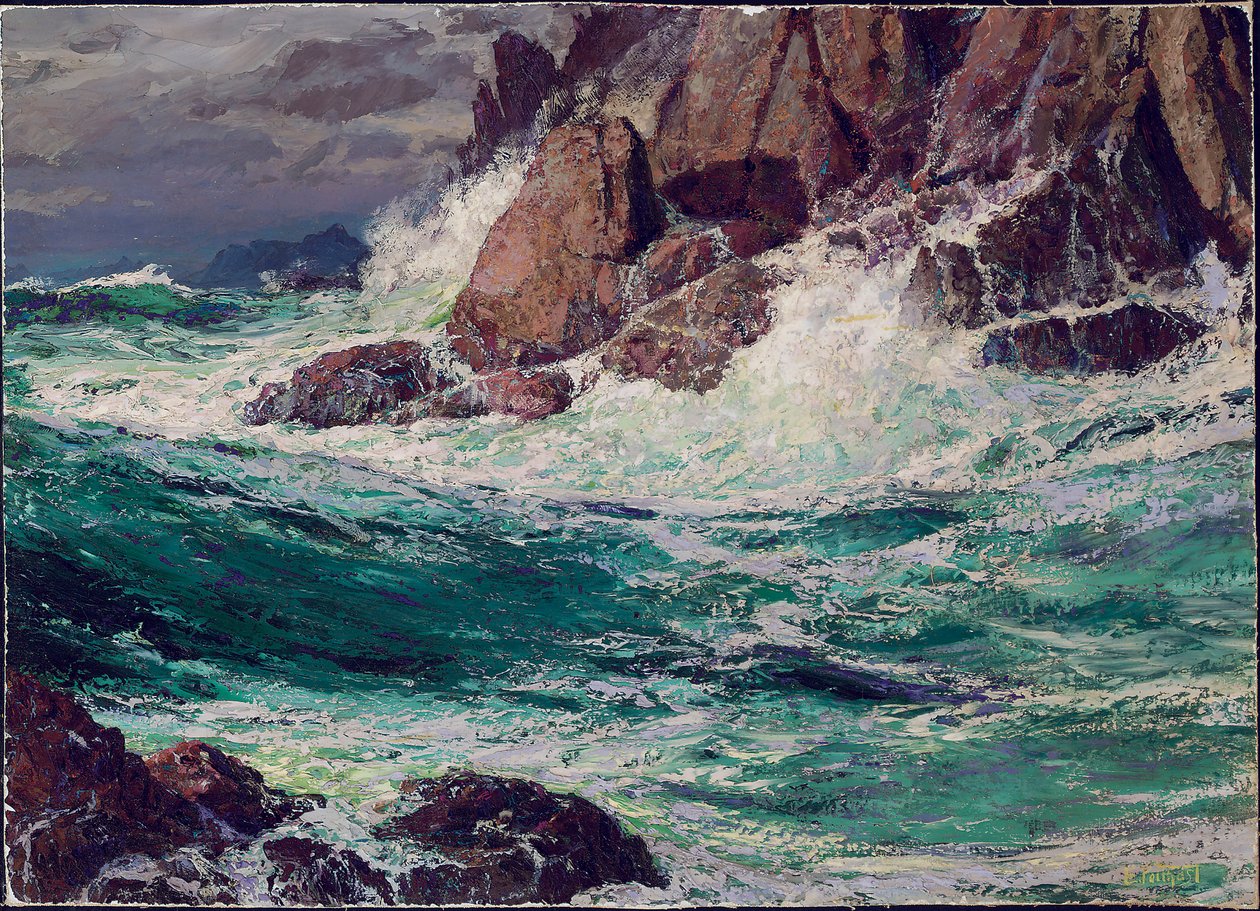 Stürmische See, 1923 von Edward Henry Potthast