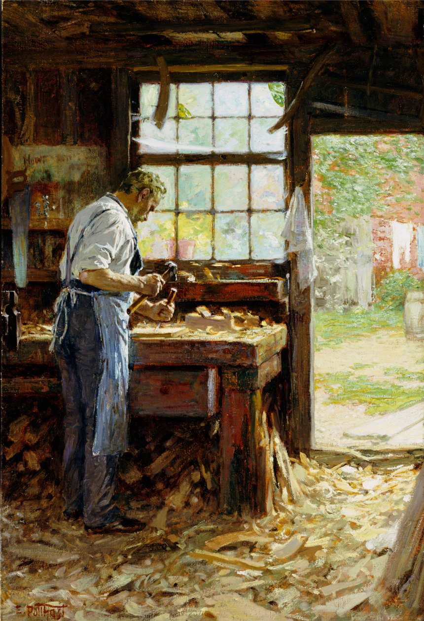Dorfschreiner, 1899 von Edward Henry Potthast