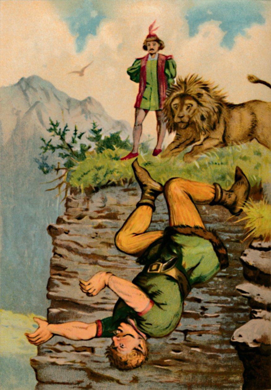 Der Sturz der Riesen, 1901 von Edward Henry Wehnert