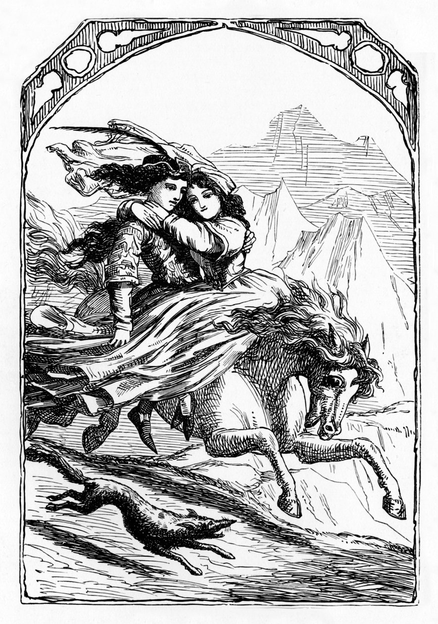 Der goldene Vogel, 1901 von Edward Henry Wehnert