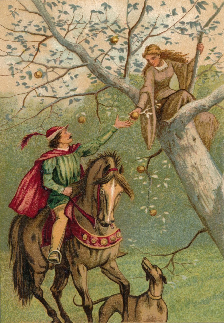 Zwei-Augen und der Ritter, 1901 von Edward Henry Wehnert