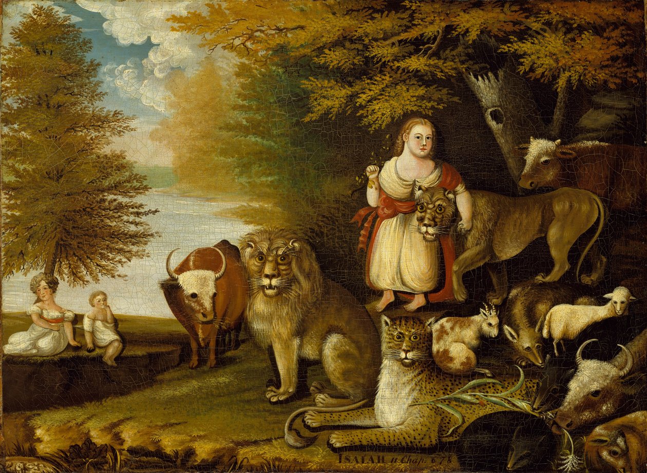 Friedliches Königreich von Edward Hicks