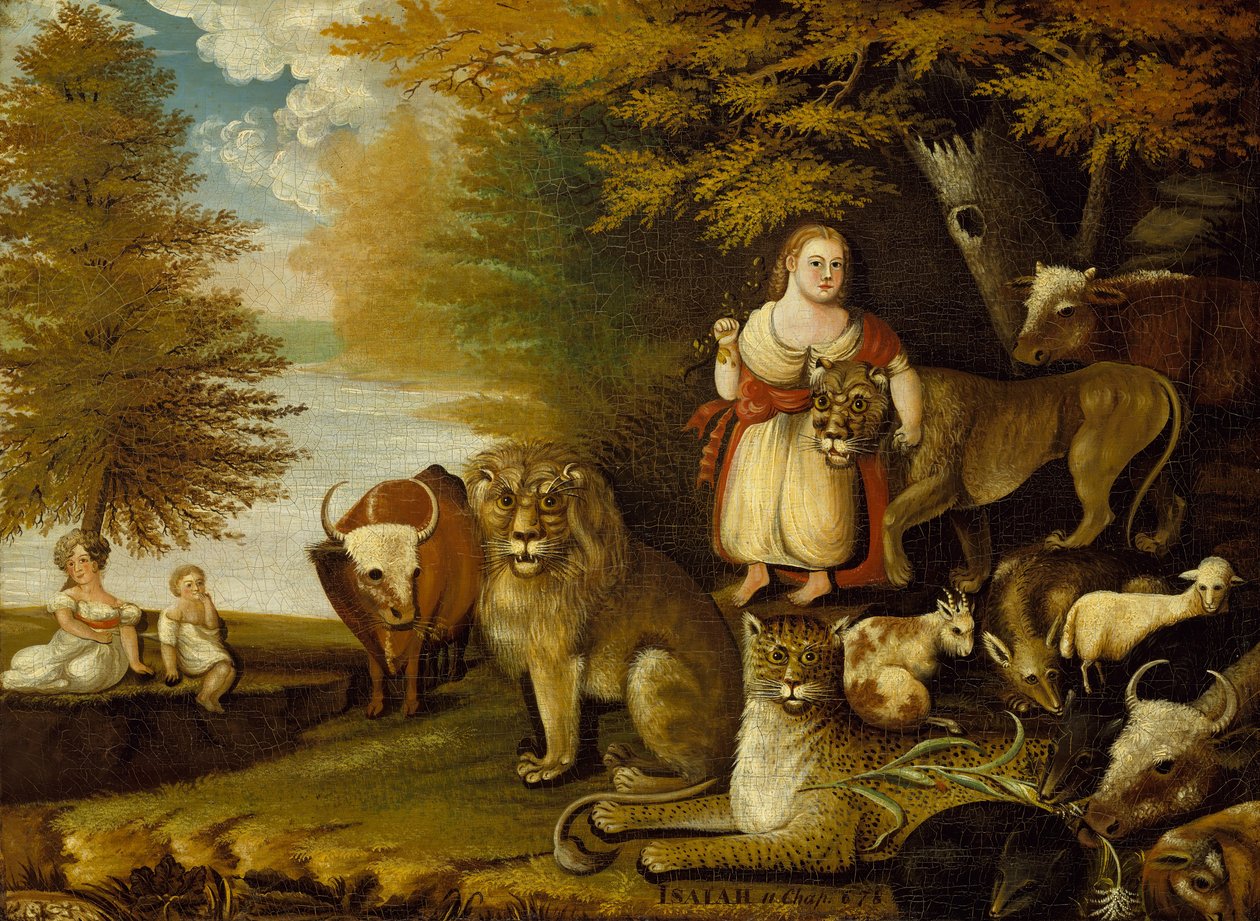 Friedliches Königreich von Edward Hicks