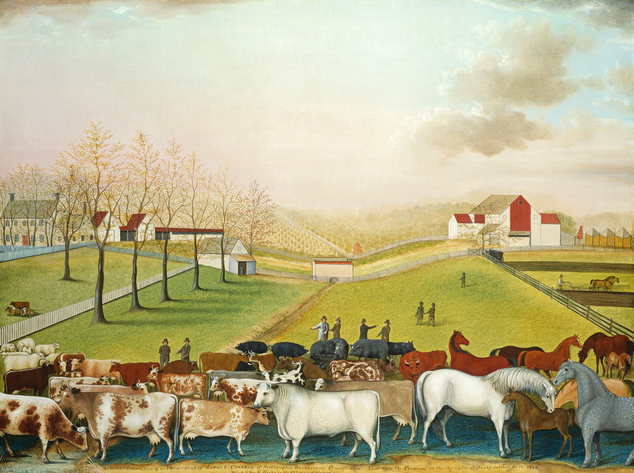 Die Cornell Farm von Edward Hicks