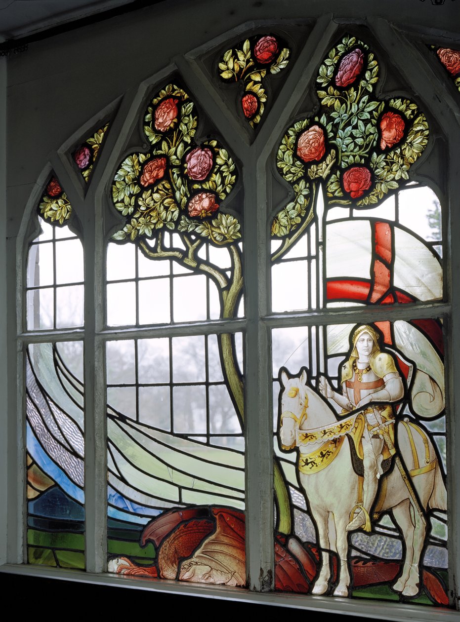 St. Georg und der Drache von Edward Holmes Jewitt