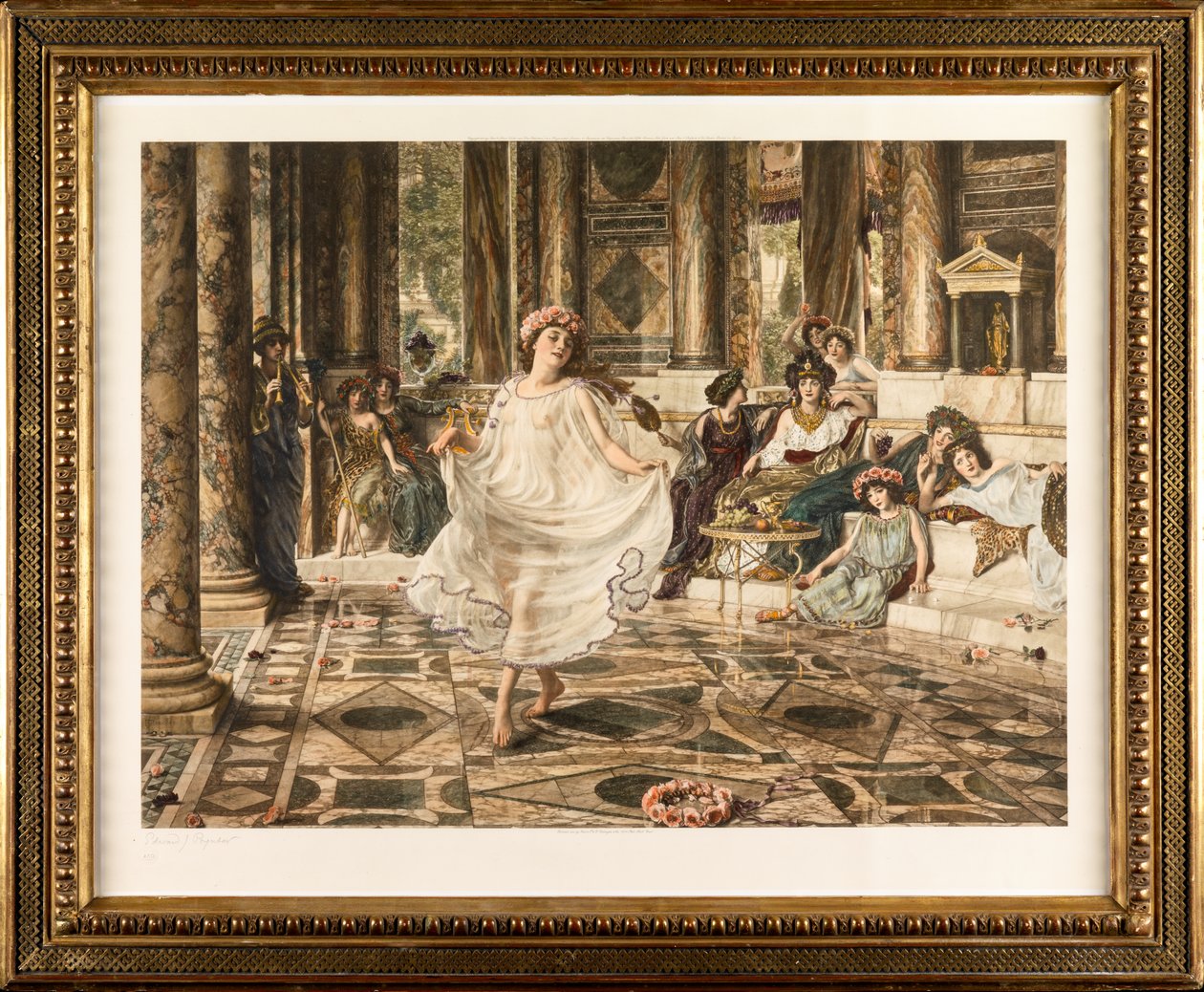 Griechischer Tanz von Edward John Poynter