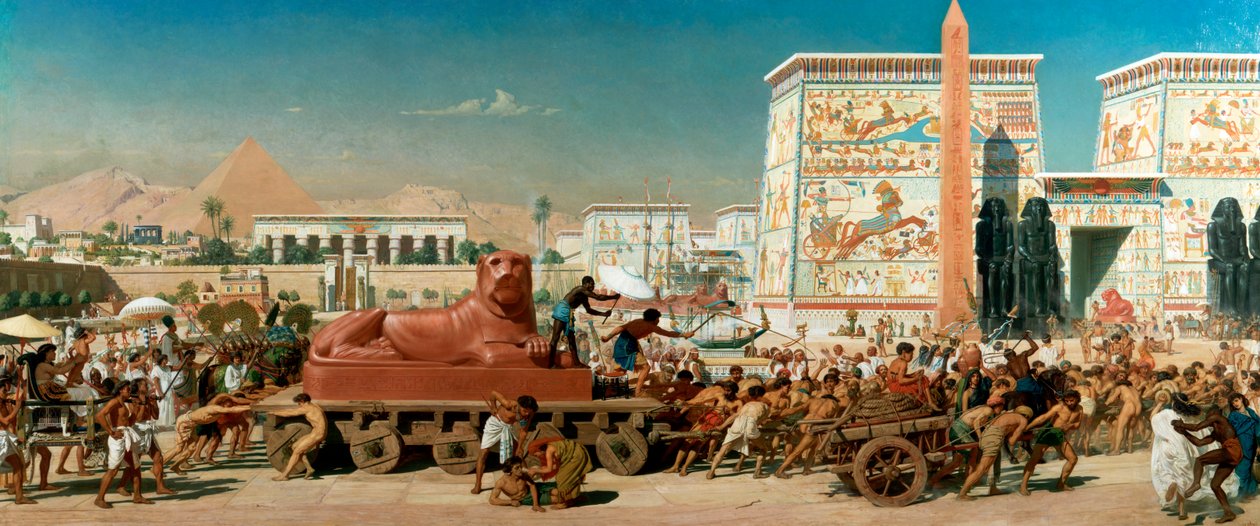 Israel in Ägypten, 1867 von Edward John Poynter