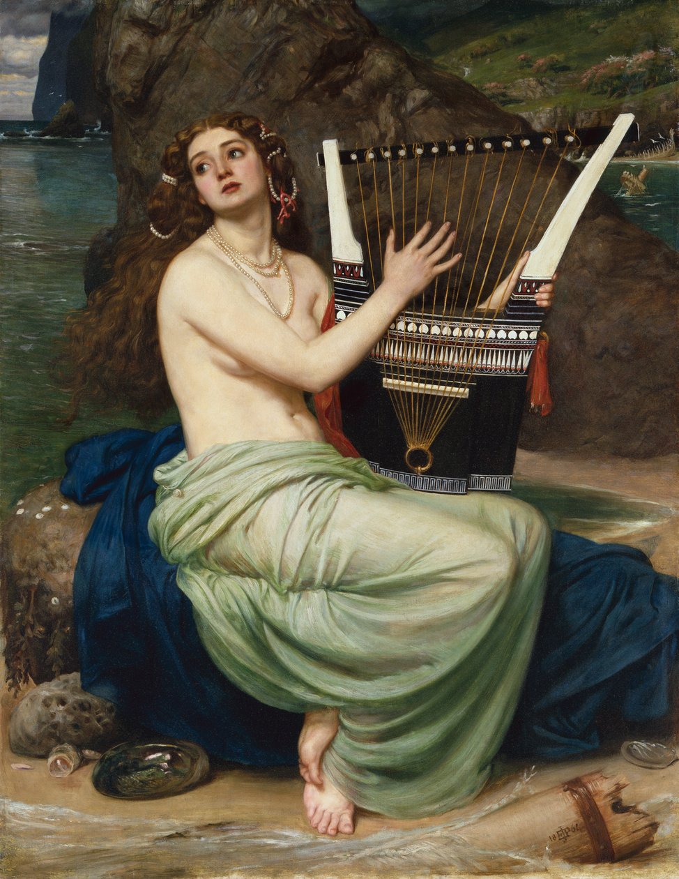 Die Sirene von Edward John Poynter