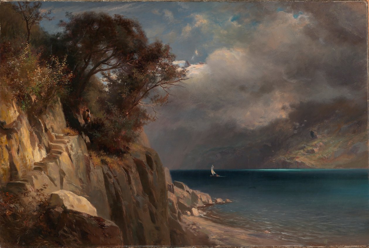 Seeszene, 1875 von Edward L. Custer