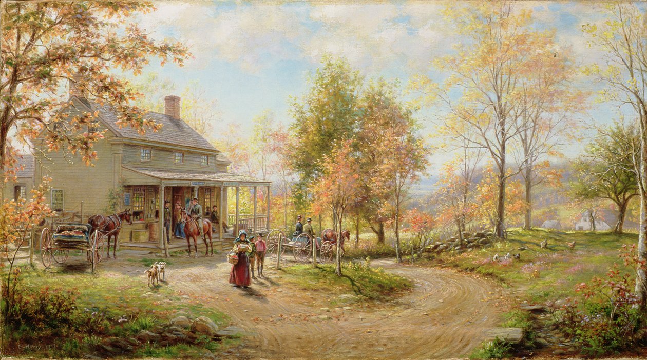 Ein Oktobertag von Edward Lamson Henry