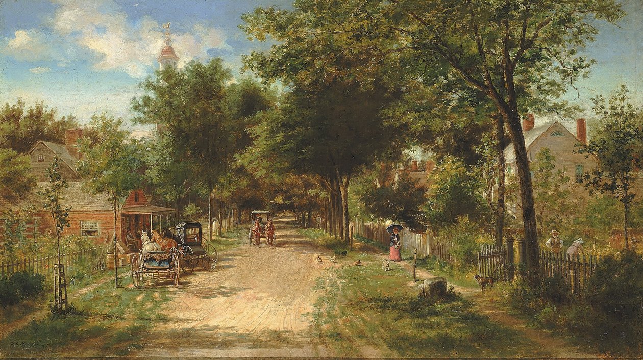 Der Dorfladen von Edward Lamson Henry