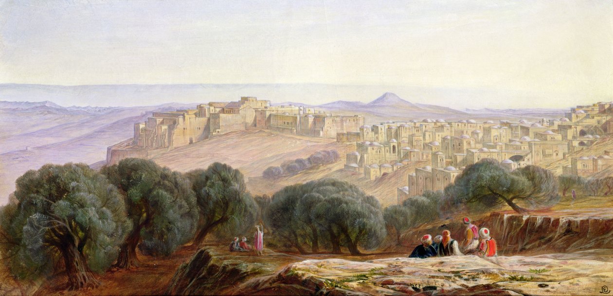 Bethlehem, ca. 1870 von Edward Lear