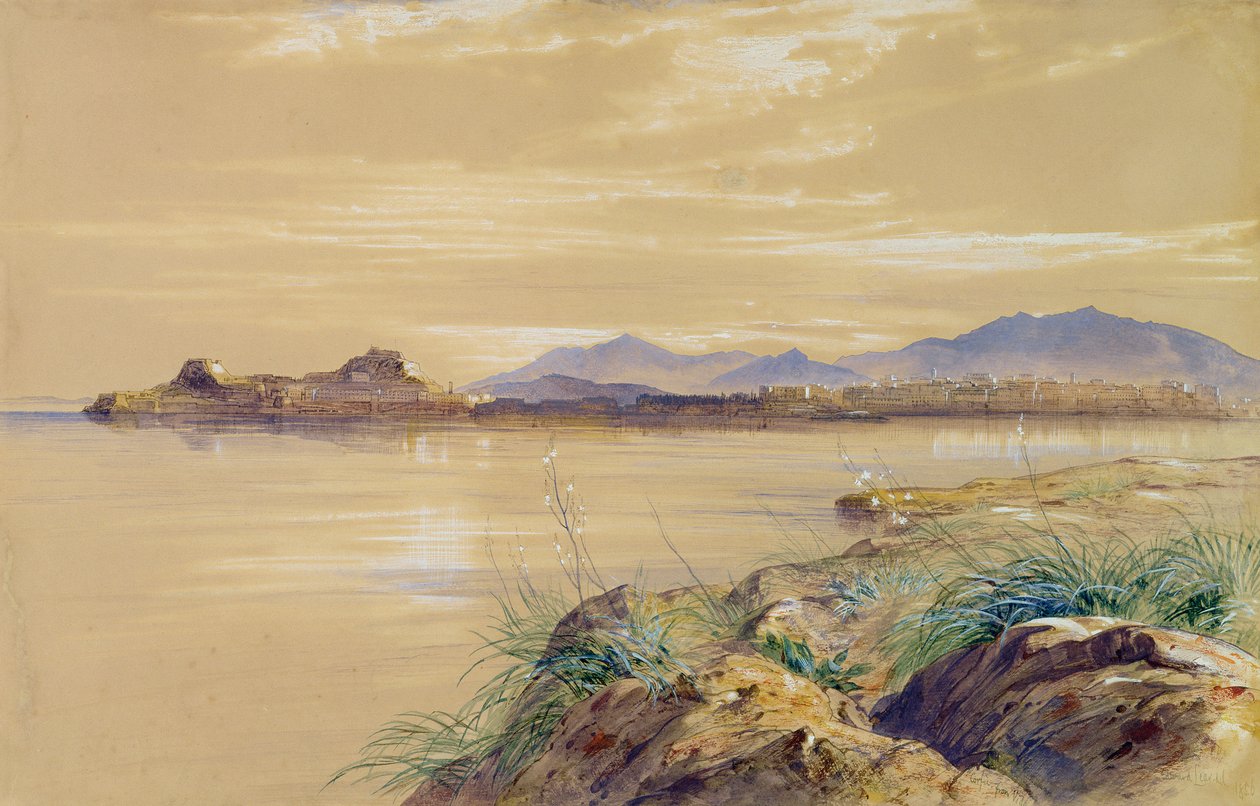 Korfu von Edward Lear