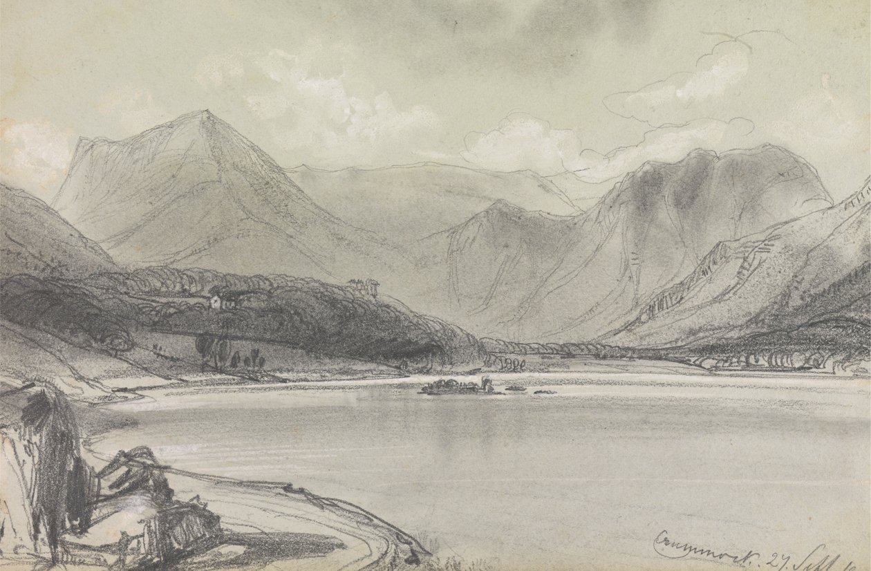 Crummock Water von Edward Lear