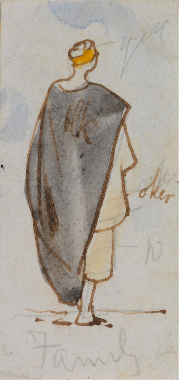 Ägyptischer Mann von Edward Lear