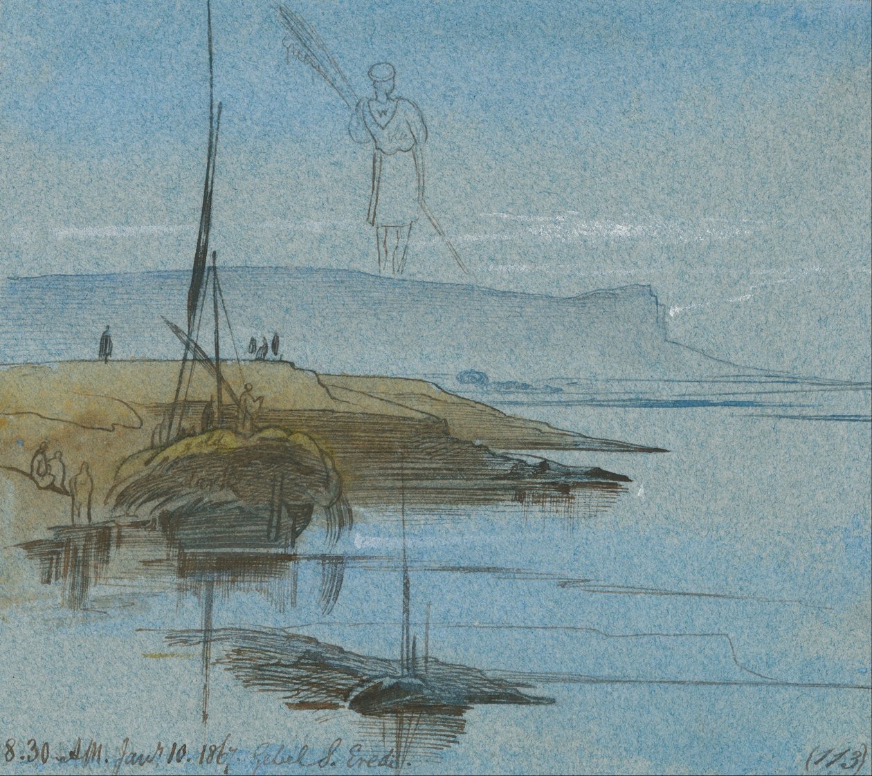 Gebel Sheikh Eredi von Edward Lear