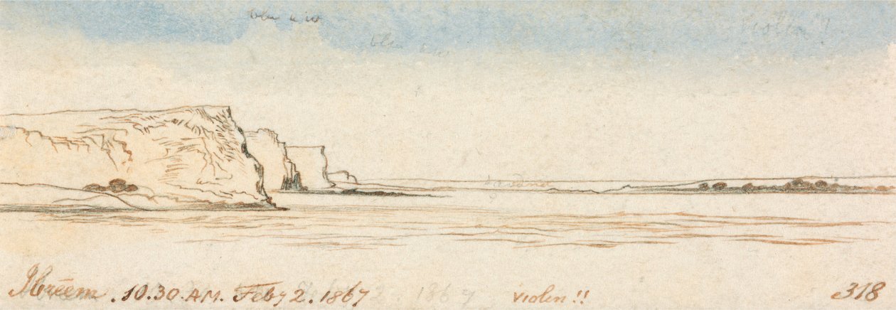 Ibreem, 10:30 Uhr, 2. Februar 1867 von Edward Lear