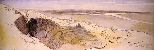 In der Wüste bei Damaskus von Edward Lear
