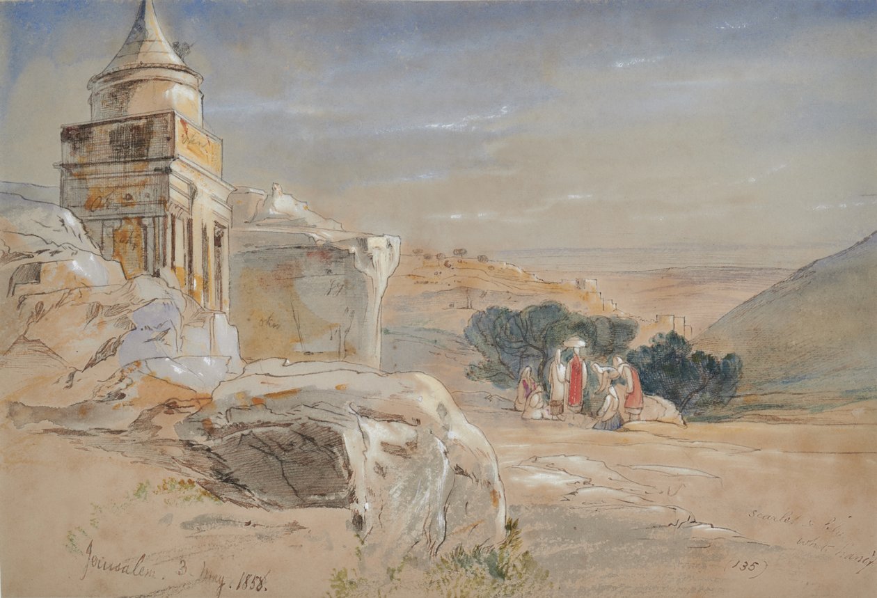 Jerusalem 3 von Edward Lear