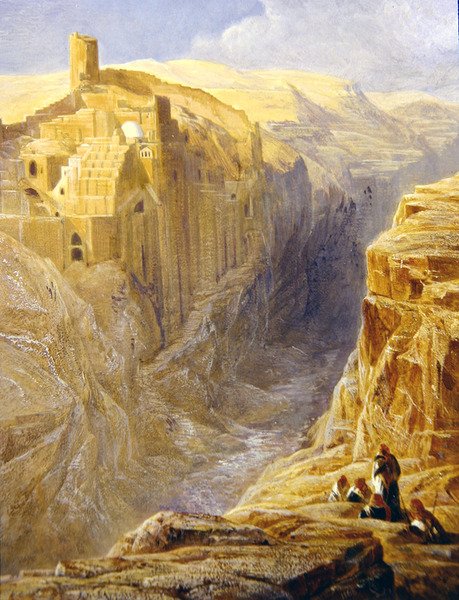 Mar Saba von Edward Lear