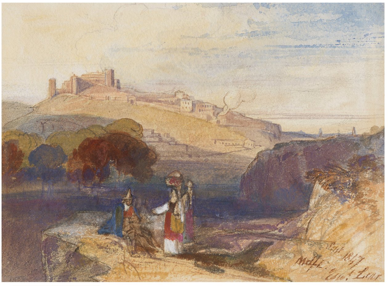 Melfi, Italien von Edward Lear