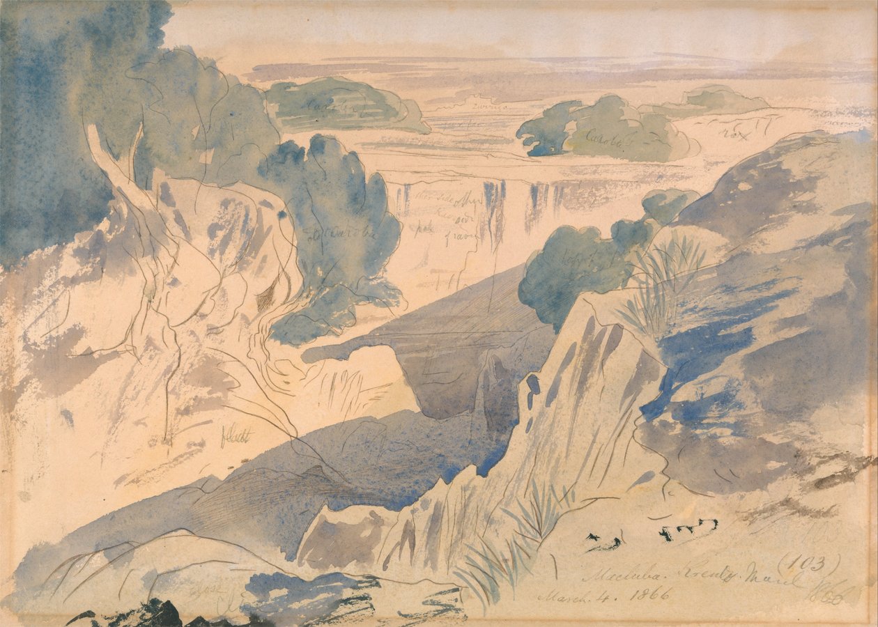 Mqabba, Qrendi von Edward Lear