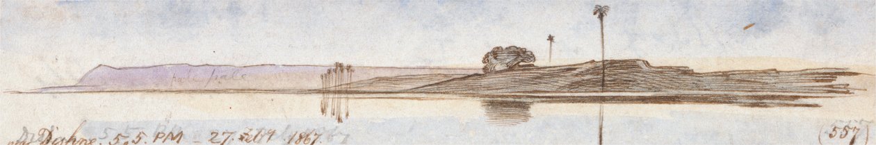 In der Nähe von Dishna von Edward Lear