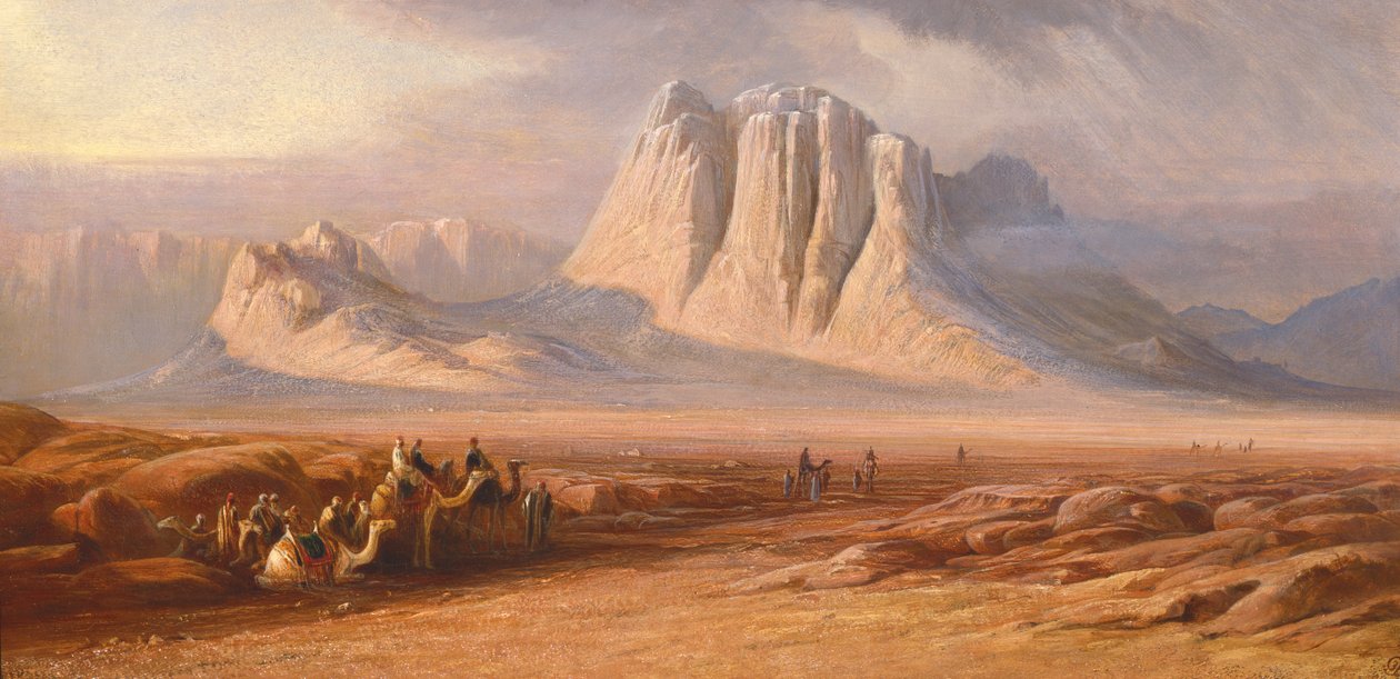 Sinai von Edward Lear
