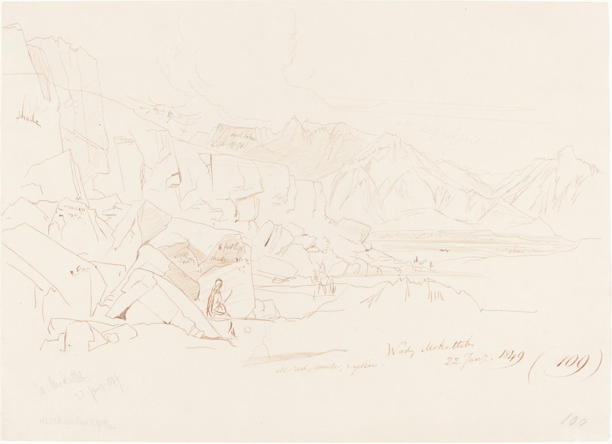 Wady Mokatteb von Edward Lear