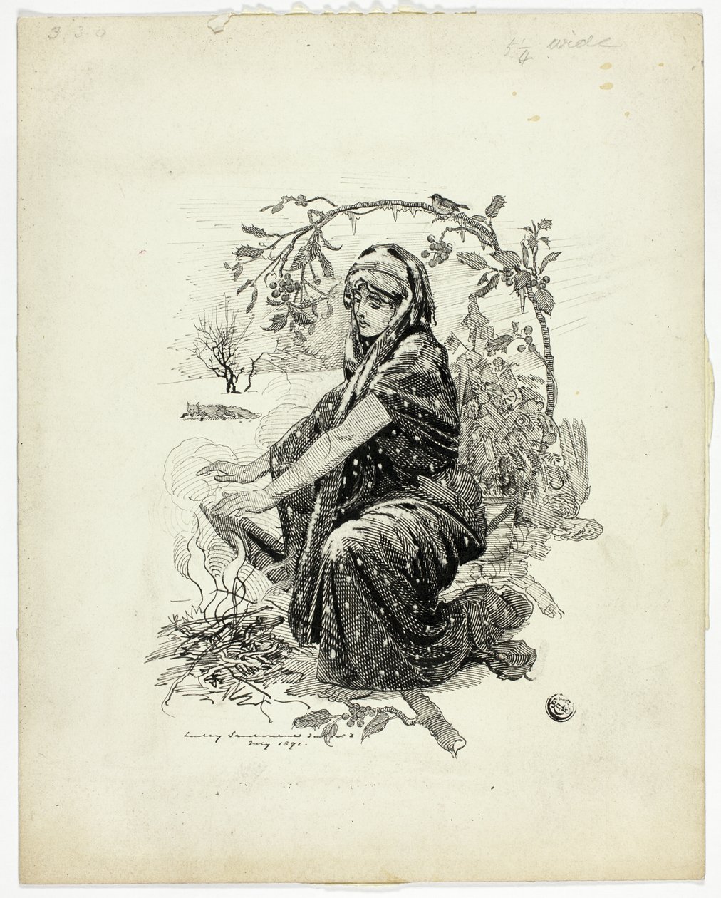 Winter von Edward Linley Sambourne