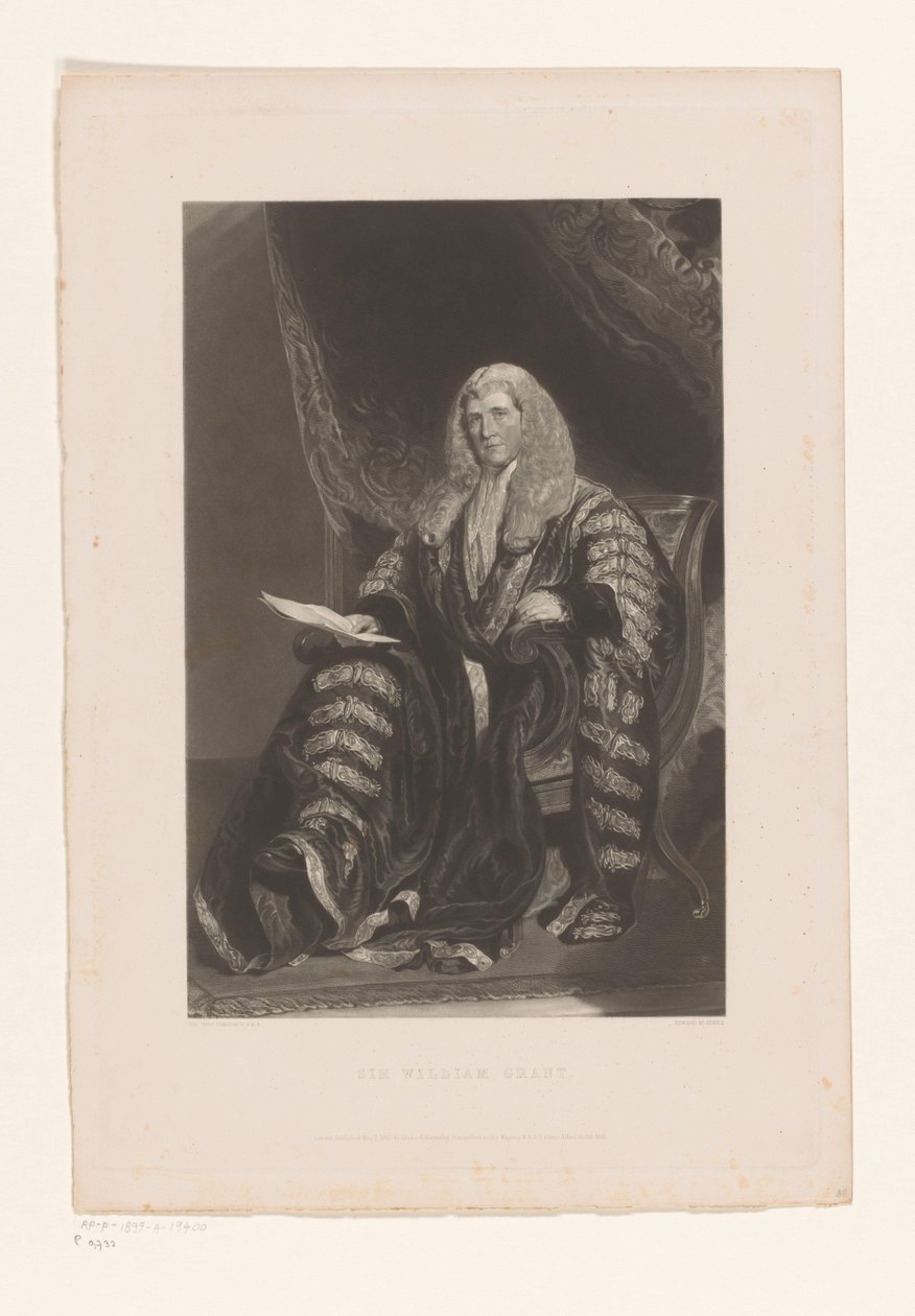 Porträt von William Grant von Edward McInnes