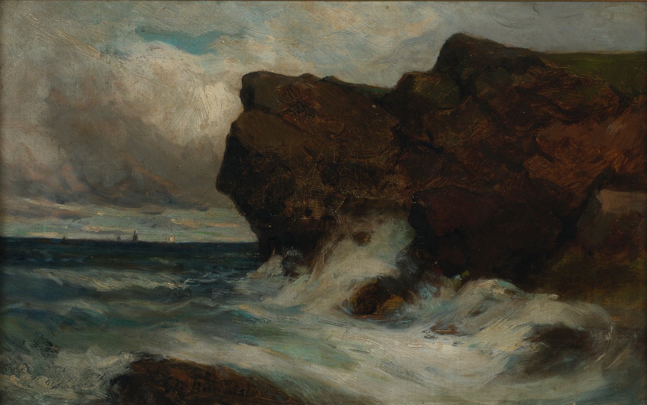 Ozeanklippen von Edward Mitchell Bannister