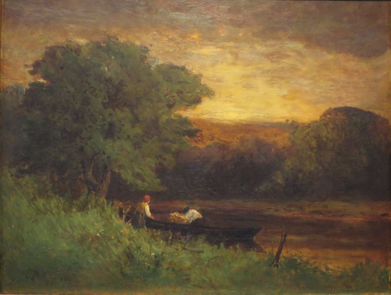 Flusslandschaft von Edward Mitchell Bannister