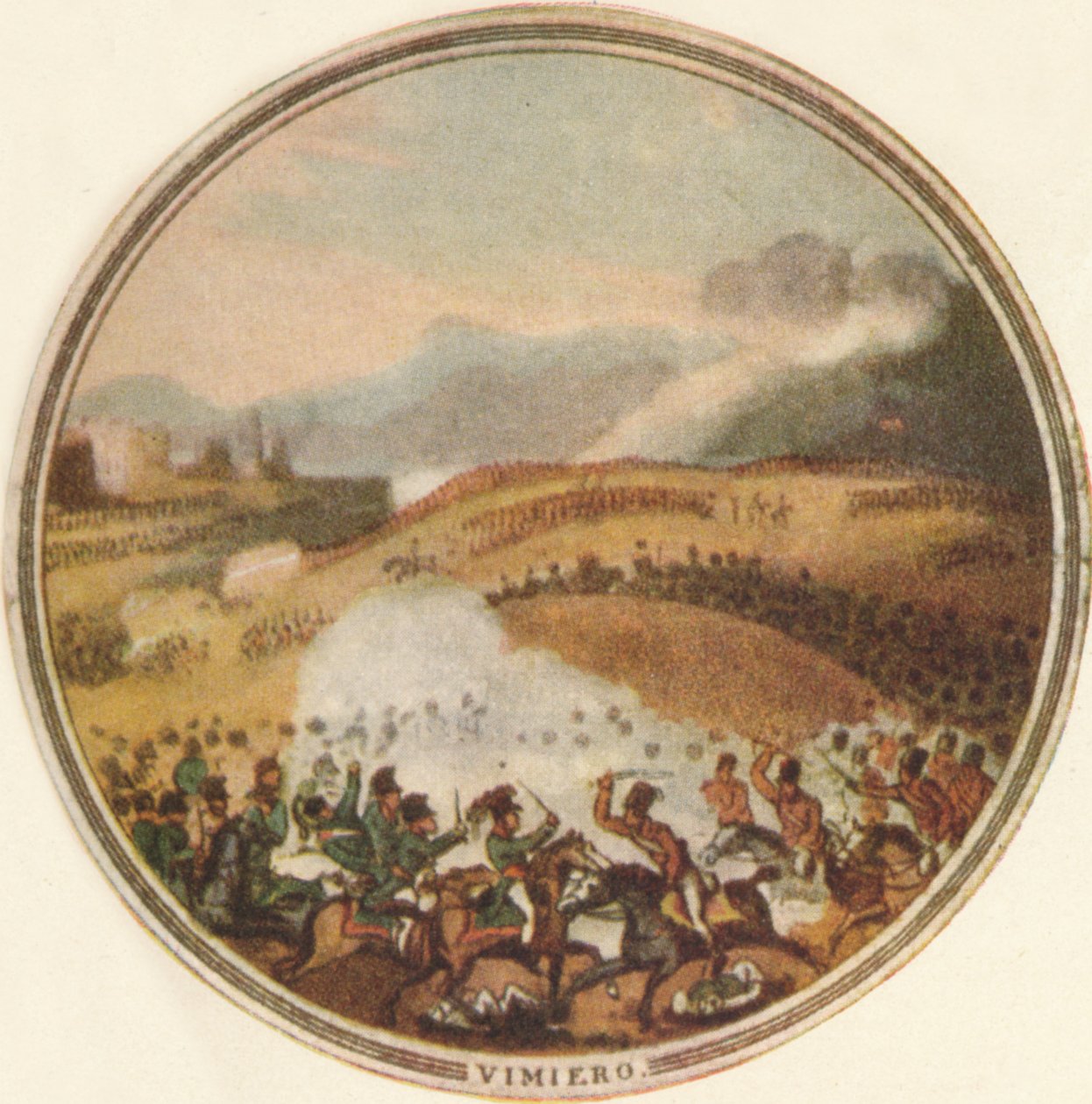 Schlacht von Vimiero, 1815, 1910 von Edward Orme