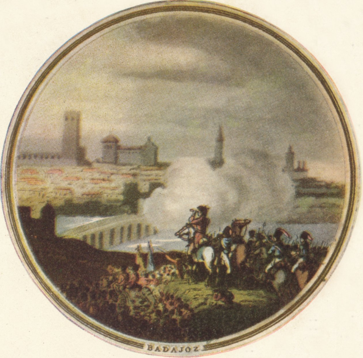 Eroberung von Badajoz, 1815, 1910 von Edward Orme