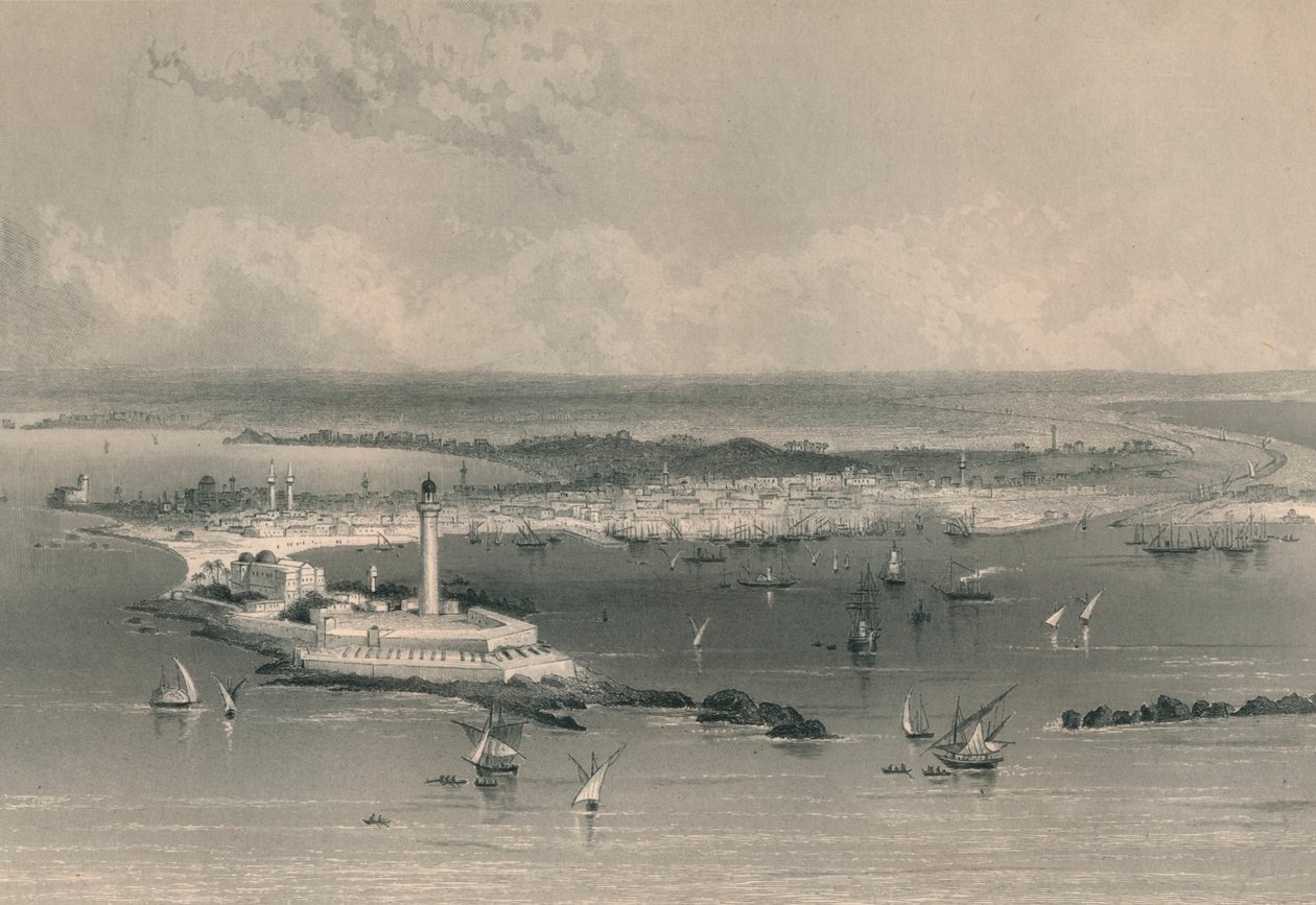 Alexandria, Mitte bis Ende des 19. Jahrhunderts von Edward Paxman Brandard